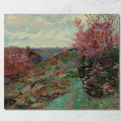 Paesaggio 3 Armand Guillaumin agl54 quadro stampato su tela