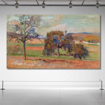 Paesaggio Boscoso Armand Guillaumin agl55 quadro stampato su tela