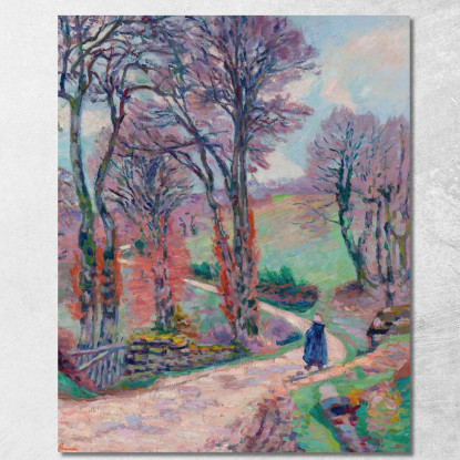 Paesaggio Della Creuse 3 Armand Guillaumin agl59 quadro stampato su tela