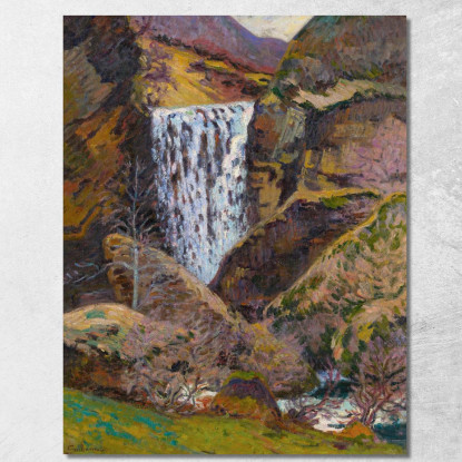 Paesaggio Della Creuse 4 Armand Guillaumin agl60 quadro stampato su tela