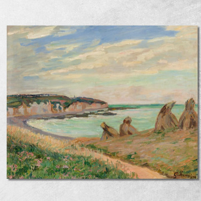 Paesaggio Della Manica Armand Guillaumin agl63 quadro stampato su tela