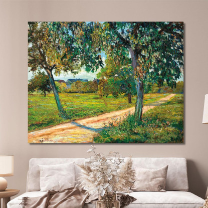 Paesaggio Dell'Île-De-France Armand Guillaumin agl66 quadro stampato su tela