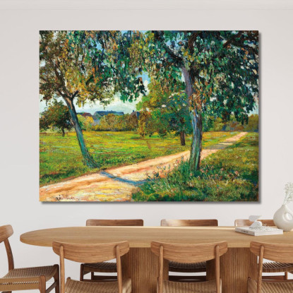 Paesaggio Dell'Île-De-France Armand Guillaumin agl66 quadro stampato su tela