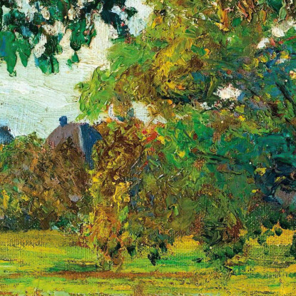 Paesaggio Dell'Île-De-France Armand Guillaumin agl66 quadro stampato su tela