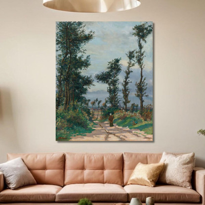 Paesaggio Dell'Île-De-France 2 Armand Guillaumin agl67 quadro stampato su tela