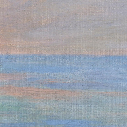 Saint-Palais Riva Del Mare Armand Guillaumin agl85 quadro stampato su tela