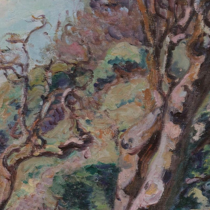 Saint-Palais La Punta Della Dogana Agosto 92 Ore 10 Del Mattino Armand Guillaumin agl86 quadro stampato su tela