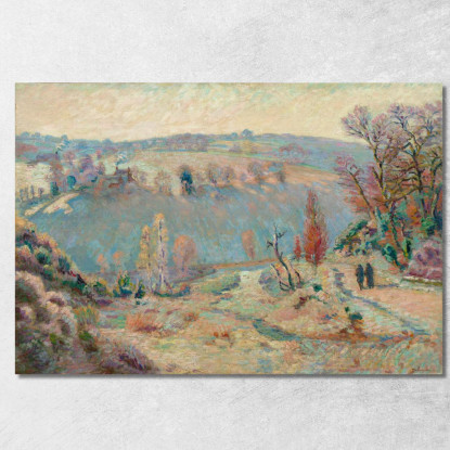 Valle Della Sedelle A Pont Charraud Gelata Bianca Armand Guillaumin agl92 quadro stampato su tela