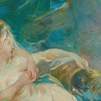 Apollo Rivela La Sua Divinità Alla Pastorella Issé (Dopo François Boucher) Berthe Morisot bmr3 quadro stampato su tela