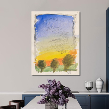 Dalla Mia Vita 50 Fogli Xxii Karl Wiener kwn59 quadro stampato su tela