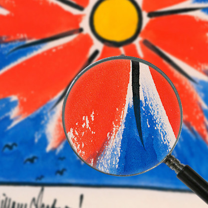 Dalla Mia Vita 50 Fogli Xxiv Karl Wiener kwn61 quadro stampato su tela