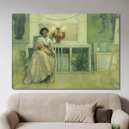 Dopo Il Ballo Carl Larsson clr3 quadro stampato su tela