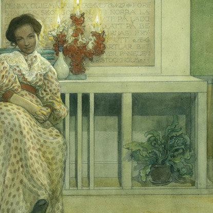 Dopo Il Ballo Carl Larsson clr3 quadro stampato su tela