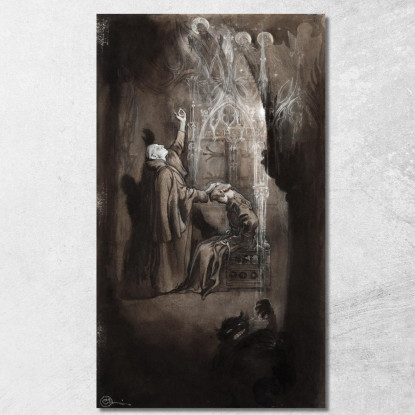 Illustrazione Per Singoalla – Il Vento È Il Mio Amante Di Viktor Rydberg 2 Carl Larsson clr18 quadro stampato su tela