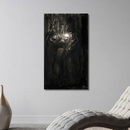 Illustrazione Per Singoalla – Il Vento È Il Mio Amante Di Viktor Rydberg 4 Carl Larsson clr20 quadro stampato su tela