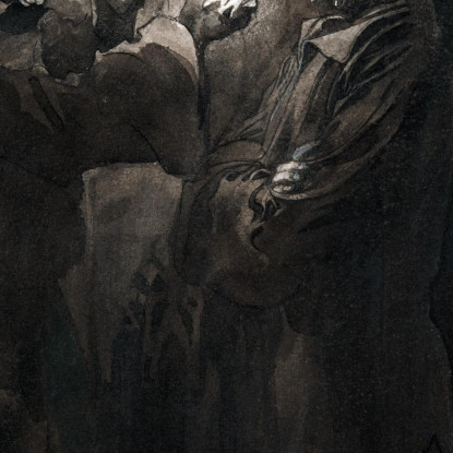 Illustrazione Per Singoalla – Il Vento È Il Mio Amante Di Viktor Rydberg 4 Carl Larsson clr20 quadro stampato su tela