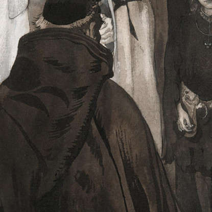 Illustrazione Per Singoalla – Il Vento È Il Mio Amante Di Viktor Rydberg 6 Carl Larsson clr22 quadro stampato su tela