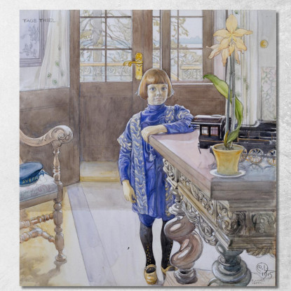 Ritratto Di Tage Thiel Carl Larsson clr46 quadro stampato su tela