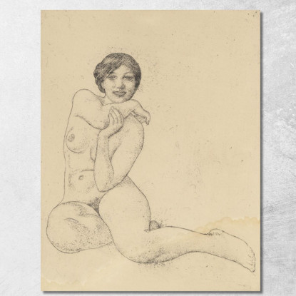 Modella Seduta Carl Larsson clr52 quadro stampato su tela