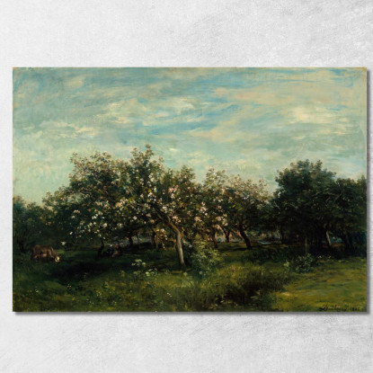Fiori Di Melo Charles François Daubigny cfd4 quadro stampato su tela