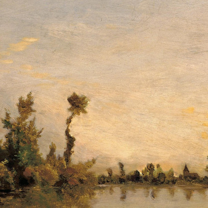 Sponde Della Senna Charles François Daubigny cfd6 quadro stampato su tela