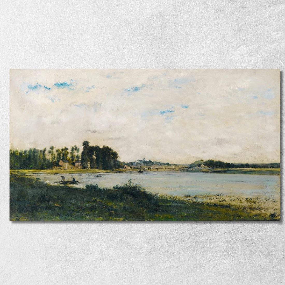 Conflans Charles François Daubigny cfd19 quadro stampato su tela