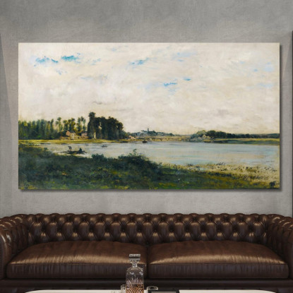 Conflans Charles François Daubigny cfd19 quadro stampato su tela