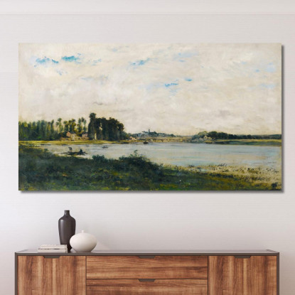 Conflans Charles François Daubigny cfd19 quadro stampato su tela