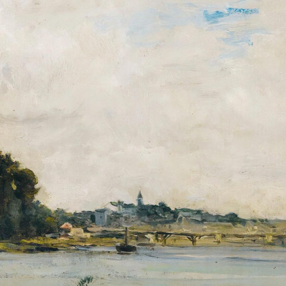 Conflans Charles François Daubigny cfd19 quadro stampato su tela