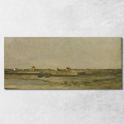 Paesaggio 2 Charles François Daubigny cfd31 quadro stampato su tela
