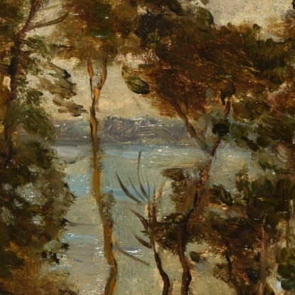 Les Hauts De Villerville Charles François Daubigny cfd50 quadro stampato su tela