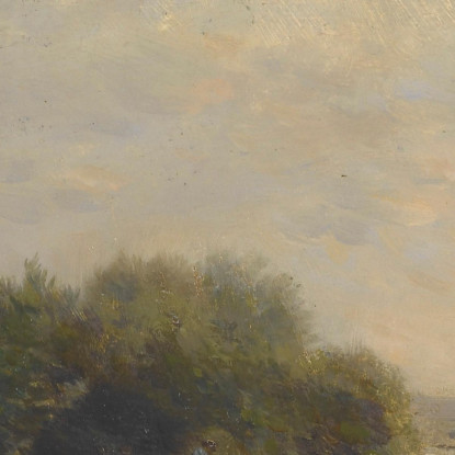 Sull'Oise Charles François Daubigny cfd55 quadro stampato su tela