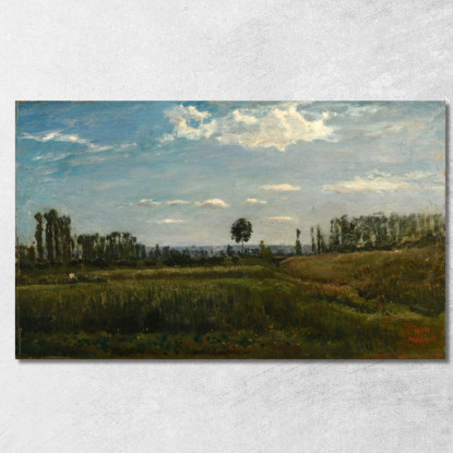 Paesaggio Charles François Daubigny cfd61 quadro stampato su tela