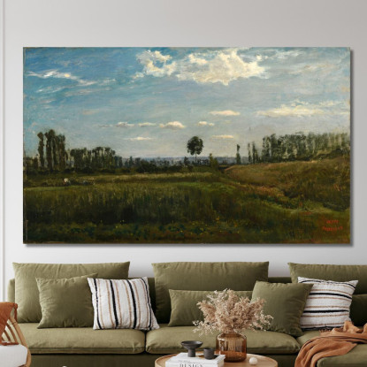 Paesaggio Charles François Daubigny cfd61 quadro stampato su tela