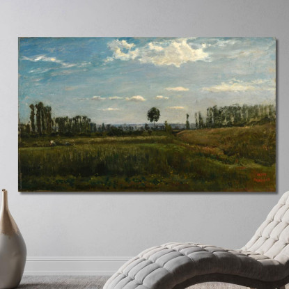 Paesaggio Charles François Daubigny cfd61 quadro stampato su tela