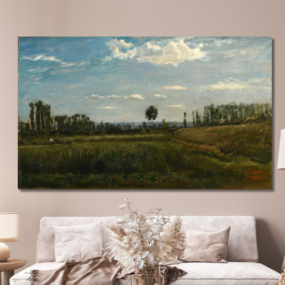 Paesaggio Charles François Daubigny cfd61 quadro stampato su tela