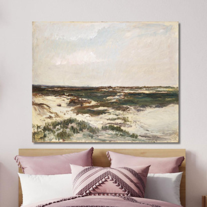 Le Dune A Camiers Charles François Daubigny cfd79 quadro stampato su tela