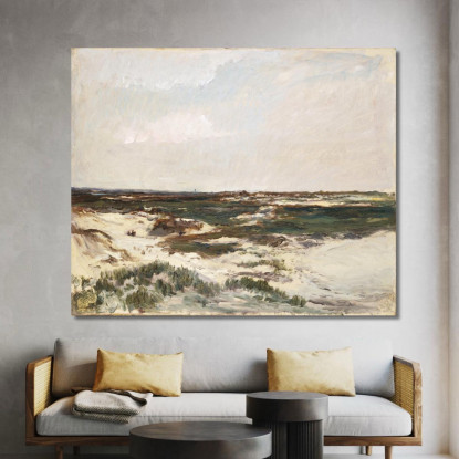 Le Dune A Camiers Charles François Daubigny cfd79 quadro stampato su tela