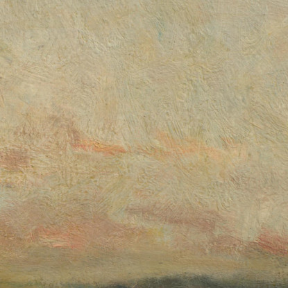 Le Colline Di Mery-Sur-Oise Di Fronte Ad Auvers Charles François Daubigny cfd82 quadro stampato su tela