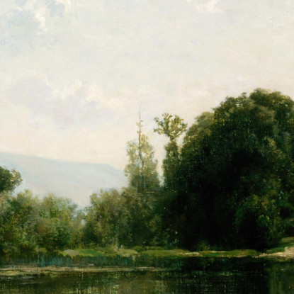 Gli Stagni Di Gylieu Charles François Daubigny cfd85 quadro stampato su tela