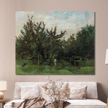 Un Frutteto Charles François Daubigny cfd88 quadro stampato su tela