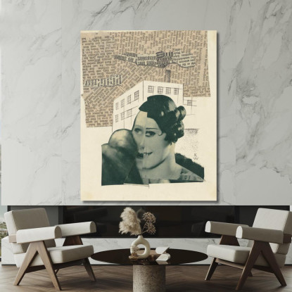 Signora E Prigione Karl Wiener kwn88 quadro stampato su tela