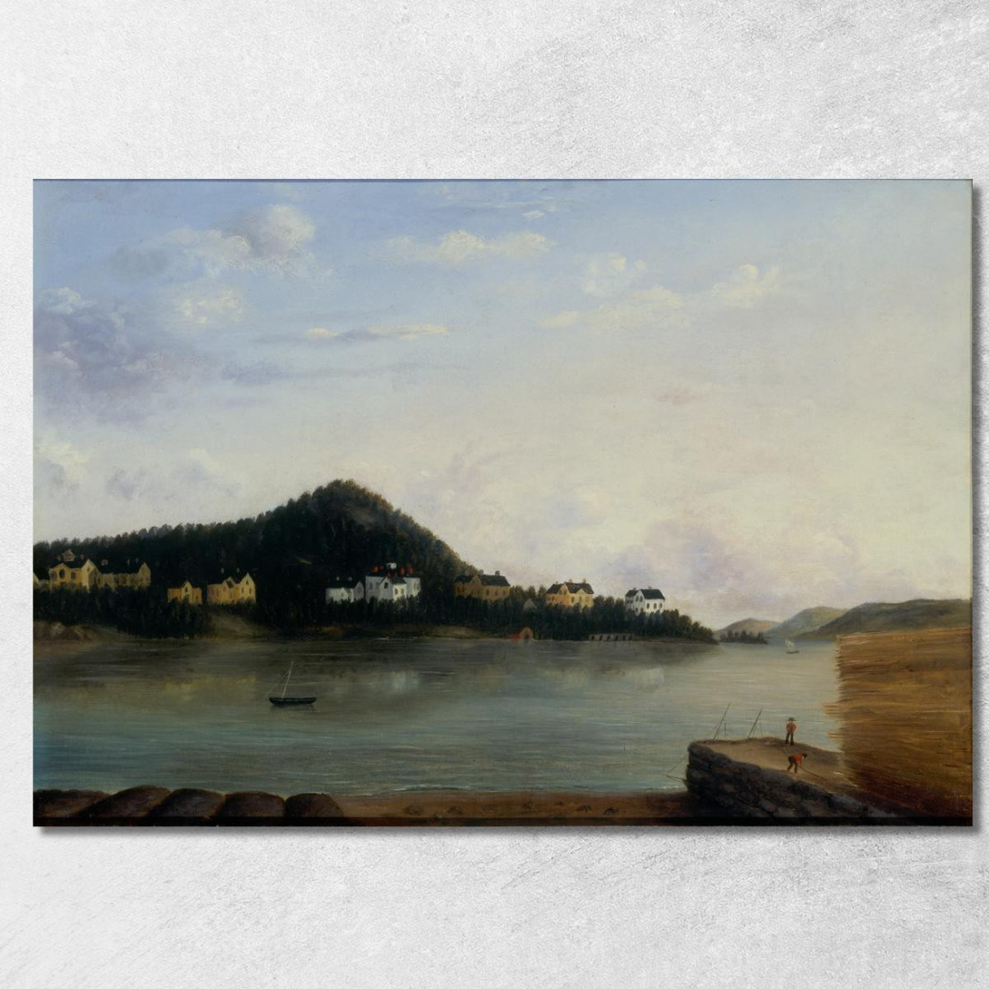 Dorchester 1856 Edward Mitchell Bannister emb6 quadro stampato su tela