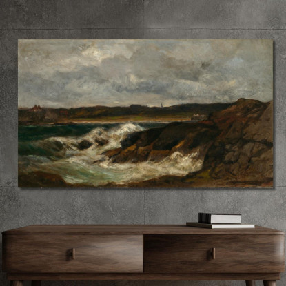 Newport Edward Mitchell Bannister emb17 quadro stampato su tela