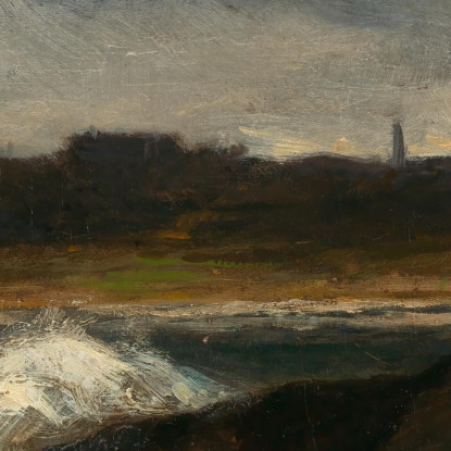 Newport Edward Mitchell Bannister emb17 quadro stampato su tela