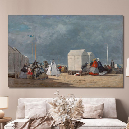 Tempesta In Arrivo Eugène Boudin ebd6 quadro stampato su tela
