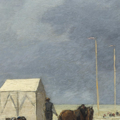 Ora Del Bagno A Deauville Eugène Boudin ebd9 quadro stampato su tela
