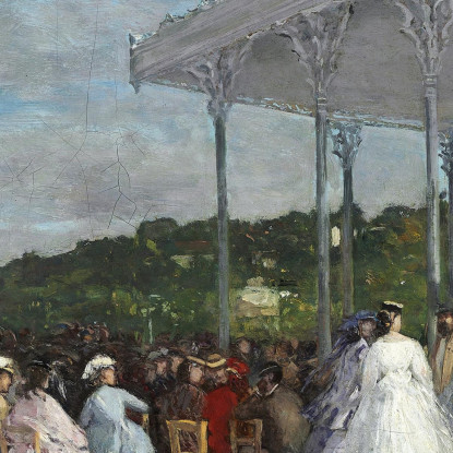 Concerto Al Casinò Di Deauville Eugène Boudin ebd30 quadro stampato su tela