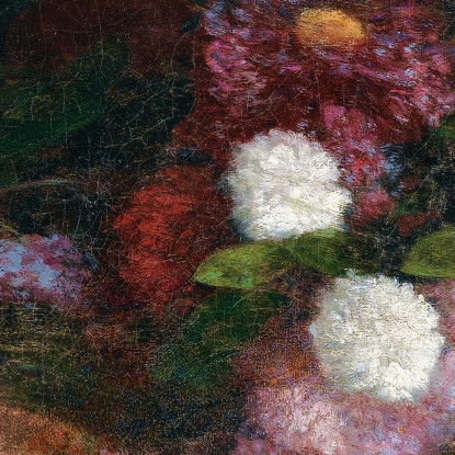 Mazzo Di Fiori Eugène Boudin ebd49 quadro stampato su tela
