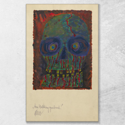 Dedicato Alla Guerra Mondiale Karl Wiener kwn105 quadro stampato su tela